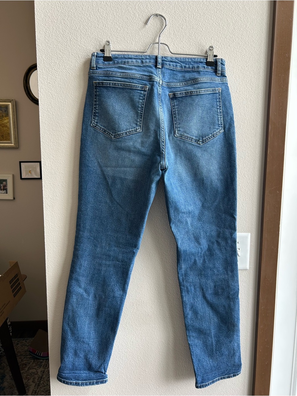 Boden Classic Women's Blue Straight-Leg Jeans Size 8
